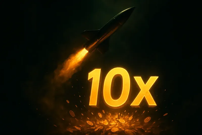 Peak Multiplier Crash Plane climbing with blazing trail above coins and glowing 10x counter